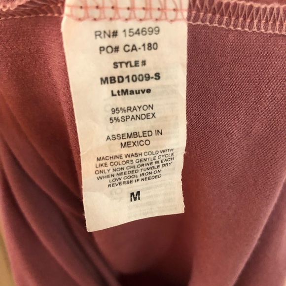 🤰🏻Mauve maternity maxi - Picture 5 of 5